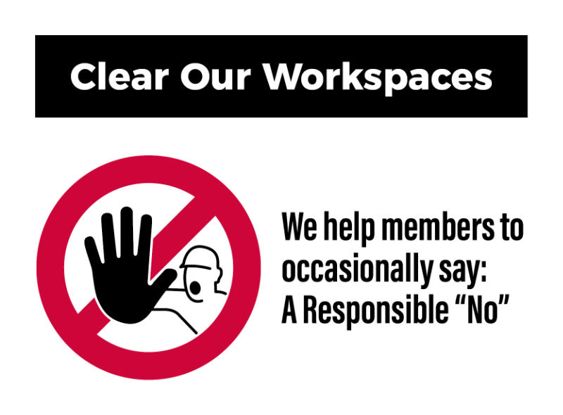 Clear Our Workspace